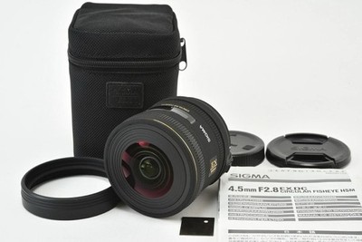 SIGMA 4.5mm F2.8 DC HSM CIRCULAR FISHEYE SONY A-mount lens with