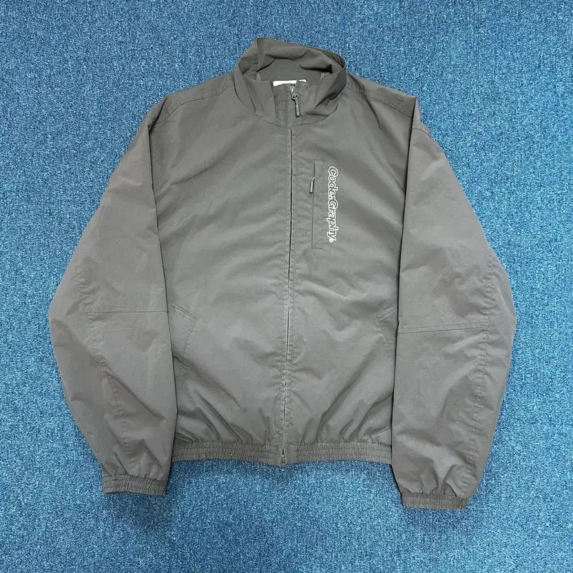 Codegraph Windbreaker L - Blue, Well-Washed & Det… - image 4