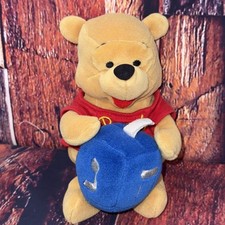 Disney Winnie the Pooh Hanukkah Plush Bear Dreidel Stuffed Animal Toy Vintage