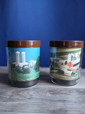 2 Kent Feeds Vintage Thermo Serv Coffee Vintage Mugs Farm Trans Am Farming Clean