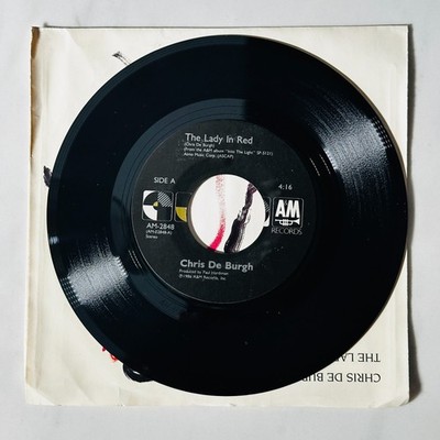 Chris De Burgh - Lady in Red / Vision - Single 7'' 45 rpm Record - 80's Jukebox