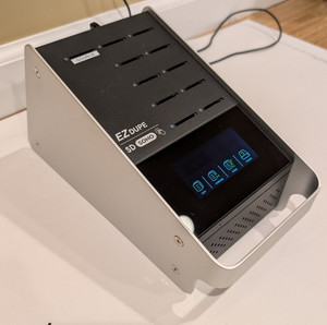 EZ Dupe SOHO 1 to 10 SD & MicroSD Duplicator with Touchscreen