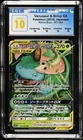 Venusaur & Snivy GX 001/064 - Japanese Pokémon Remix Bout CGC 10 Perfect