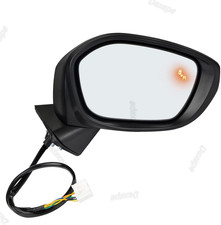 Passenger Side Mirror Assembly Compatible With Honda Civic 2022-2025 Heated With Passenger Side Mirror Assembly Compatible With Honda Civic 2022-2025 Heated With