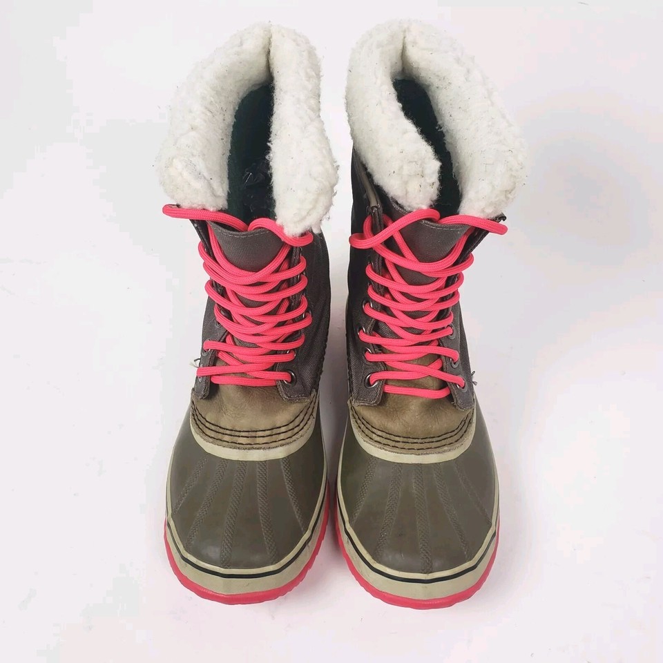 SOREL 1964 Premium CVS Insulated Waterproof Snow Duck Boots Womens 10