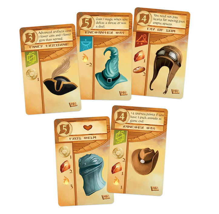 Near and Far: Handy Headwear Kickstarter Promo Card Pack Rare - Red Raven NEW!