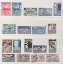 Francobolli Repubblica 1951 1952 annate complete