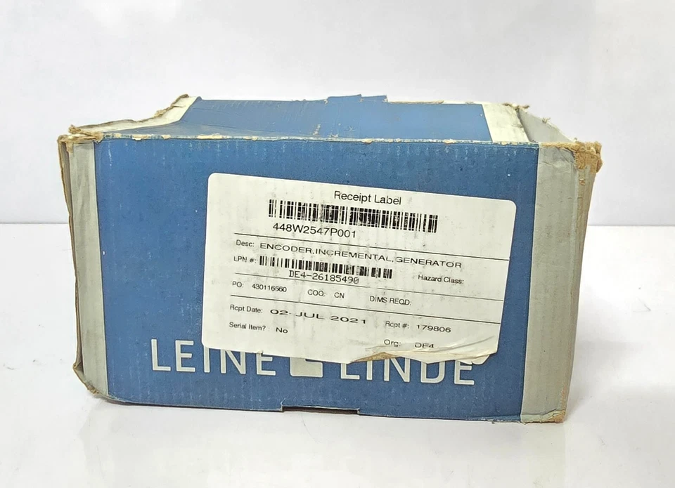 LEINE LINDE XHI 862900050 ПОЛЫЙ ВАЛ 772138-02 ЭНКОДЕР ИНКРЕМЕНТНЫЙ ГЕНЕРАТОР - Изображение 2 из 4