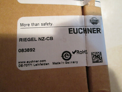 EUCHNER RIEGEL NZ-CB (Order no. 083892) **NEW**