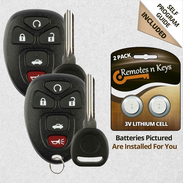 2x Car Transmitter Alarm Remote Control for 2006 2007 Chevrolet Monte Carlo Key | eBay