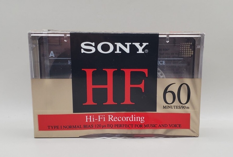 Sony HF 60 High Fidelity Normal Bias Audio Cassette Sealed New | eBay