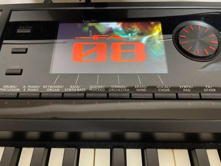 Roland FA-08 Keyboard Synthesizer Workstation W/AC cable From Japan Used Working - Image 2 of 4