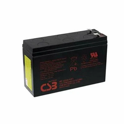 CSB Batteria al piombo per UPS APC Back-UPS ES 400, 12 V, lead-acid