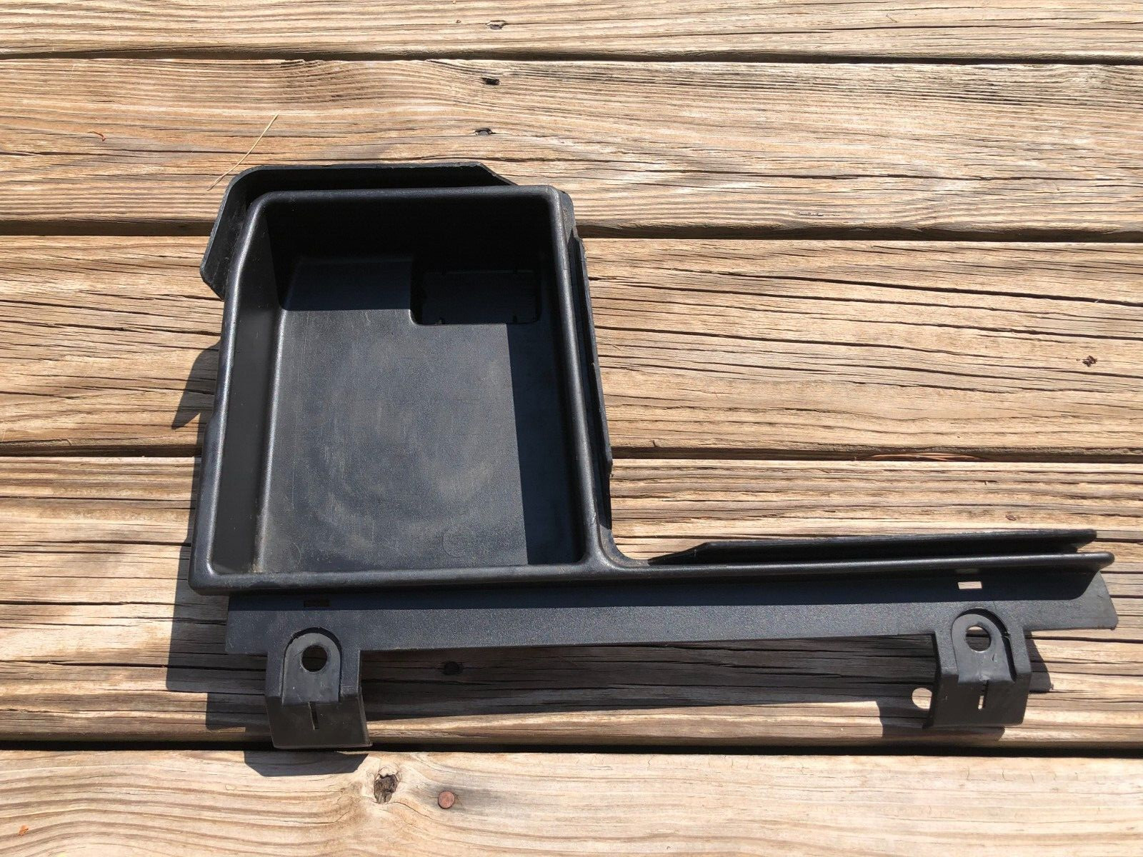 BMW E46 3-Series  Sedan Trunk Storage Left Corner Tray Compartment Black 8162577