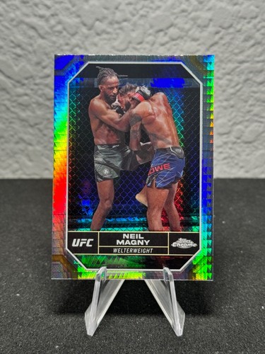 Réfracteur à prisme base UFC chromé 2024 Topps 1 - 200 - COMPLÉTEZ VOTRE SET - PYC - Photo 184/237