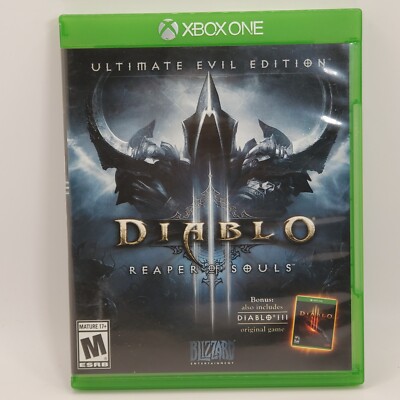 Diablo III Reaper of Souls Ultimate Evil Edition Xbox One 2014 Blizzard