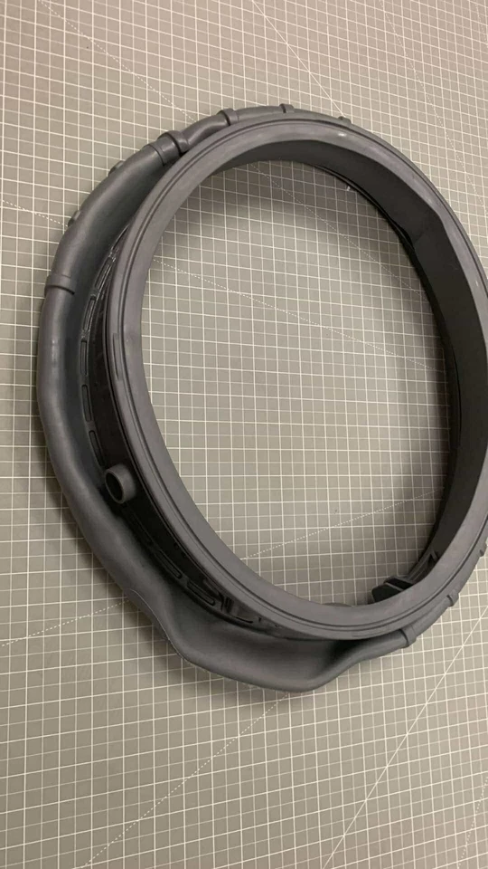 Bota de puerta lavadora Samsung OEM DC64-03788A para WF45T6000AW Foto 2 de 3