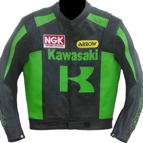KAWASAKI RACING MOTORCYCLE LEATHER 