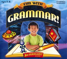 SuperStart Fun With Grammar Ages 5-8 Edutainment PC Software Sealed New