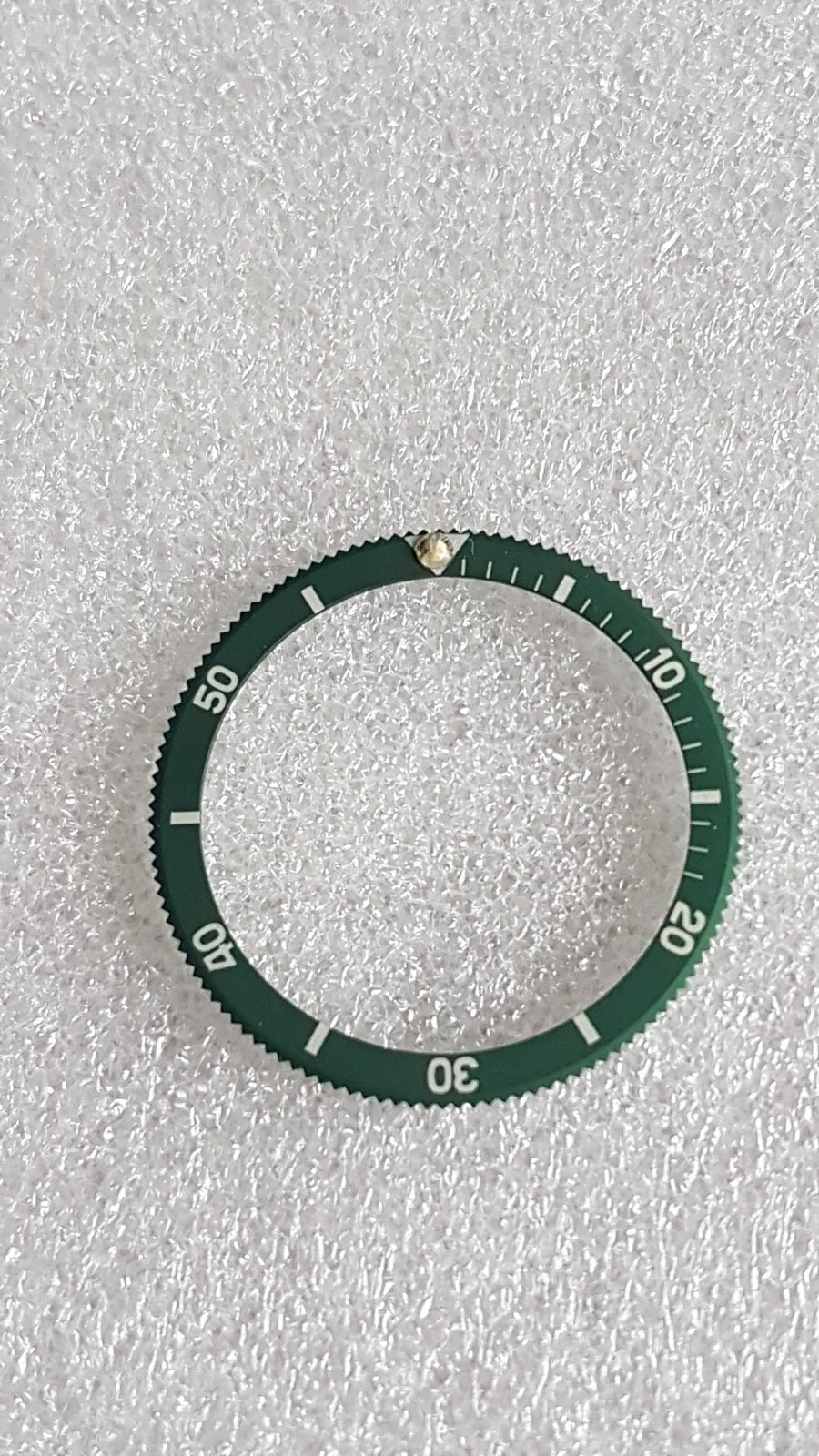 Lunette Omega Seamaster 120 verte green bezel 31 mm montre vintage 535.007