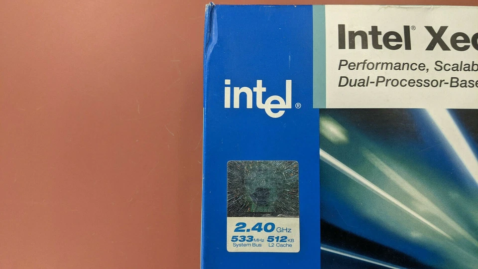 Intel Xeon 2.4GHz/533MHz Processor BX80532KE2400DSL72D, Brand New Sealed 604-pin - Image 2 of 4