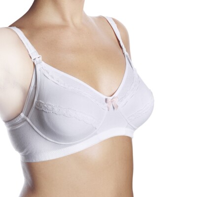 Mammy Reggiseno Allattamento Cotone Bianco 4C Chicco 1 Pezzo