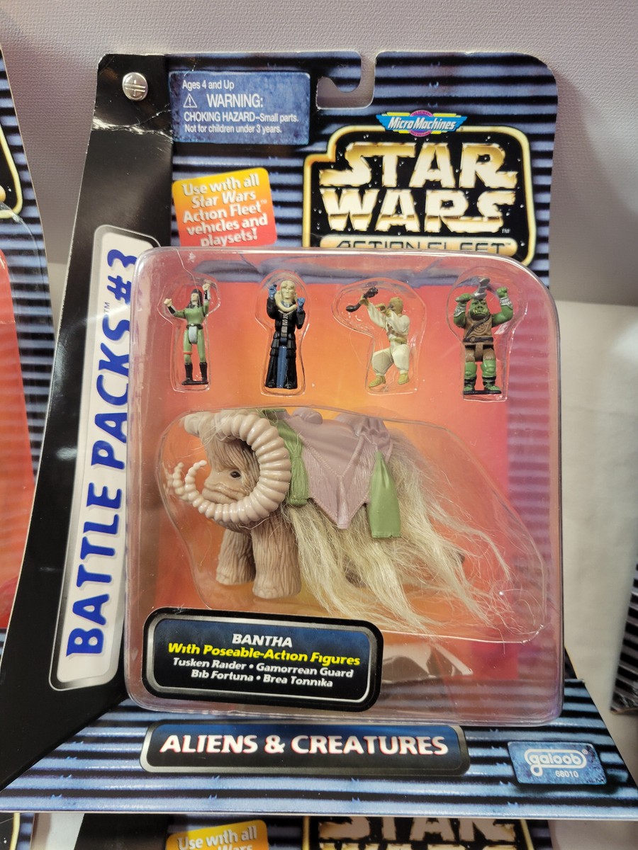 Star Wars Action Fleet Micro Machines Battle Packs 1997 New Sealed