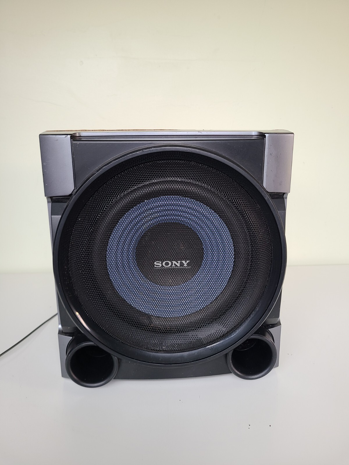 SONY SSWG99i Passive Non Powered Subwoofer Box Speaker Bookshelf 4 OHM, Works eBay