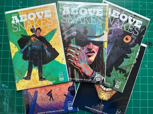 Above Snakes Issues 1-5 Image Comics Book - Complete Set Run 1 2 3 4 5 - NM+