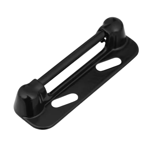 Push Button Door Handle Screen Storm Night Lock Lever Latch Set Metal Door New - Picture 3 of 6