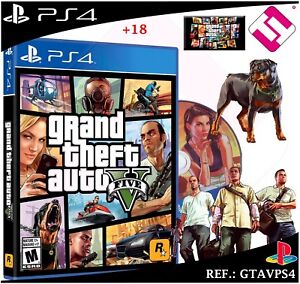 Juego Gta5 Grand Theft Auto 5 Gtav Ps4 Playstation 4 Cd Precintado 100 Nuevo Ebay