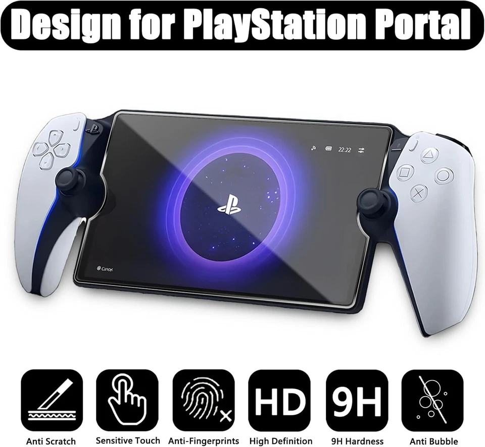 PlayStation Portal Remote Player Screen Protector Tempered Glass for PS Portal - Image 3 of 4