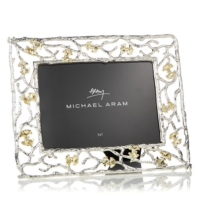 Michael Aram Butterfly Ginkgo Luxe Frame, 5 x 7 - 175944, nib