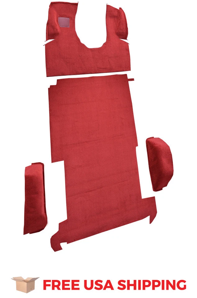 FITS 1979-1995 GMC G2500 Short Van FITS 110 Wheel Base Complete Cutpile Carpet - Image 2 of 3