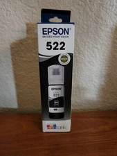 Epson 522 EcoTank Genuine Ink Ultra-high Capacity Black Bottle size 65ml