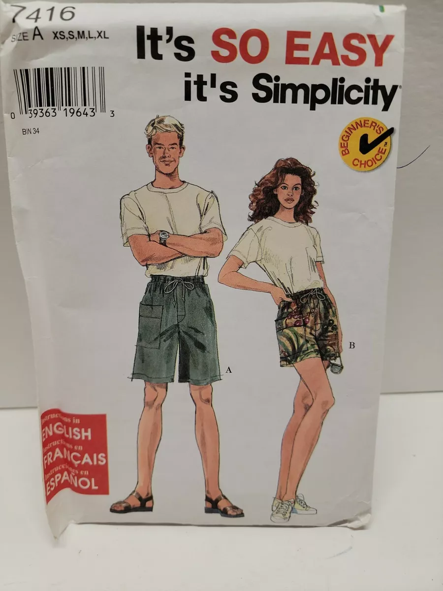 Vintage shorts sewing patterns top