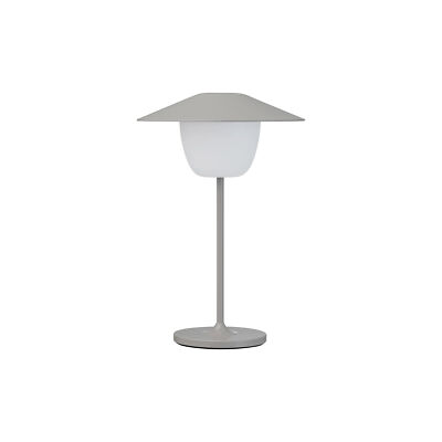 BLOMUS Mobile LED-Leuchte ANI LAMP MINI für indoor und outdoor satellite gray