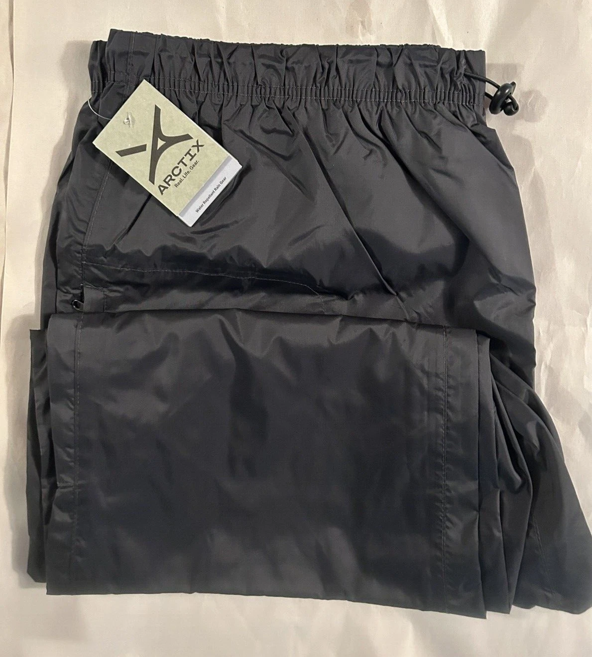 NEW Arctix Men's Storm Rain Pant, Charcoal Small / 32L