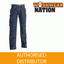 Support Herock Pantalon Genou Foncé Travail Jeans Kronos FZHqZB0g