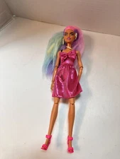 Barbie Fantasy Hair Blue & Pink Fairy Hair Dressed  Doll