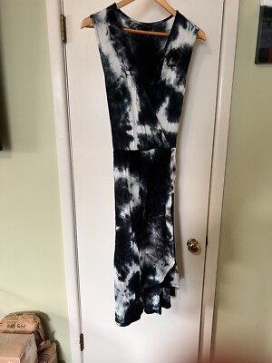 bobeau maxi dress Bobeau Maxi Tank Dress Large Tie Dye Stretch Sleeveless