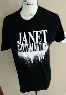 JANET JACKSON Tシャツ Paint Swatch Tee (L) Janet Jackson Shirt - Etsy
