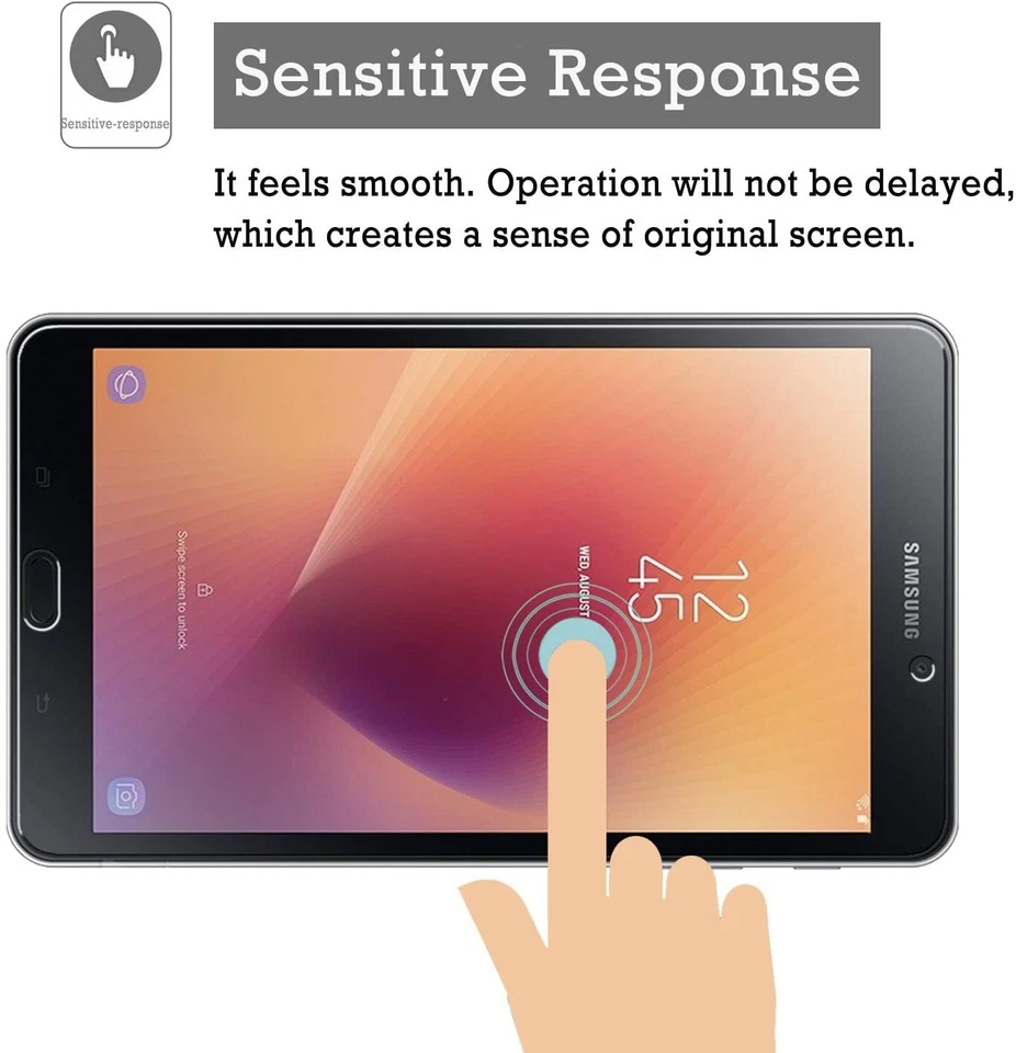 Tempered Glass Screen Protector For Samsung Galaxy Tab A 8 8.0 2017 T380 SM-T380 - Image 2 of 4