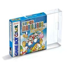 5 NINTENDO GAME BOY ADVANCE COLOR PROTECTIVE SLEEVE BOX PROTECTOR CLEAR CASE