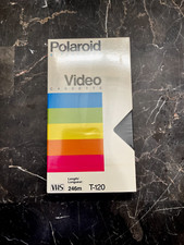 Polaroid Standard Grade Video Cassette VHS 6 Hours T-120 New Sealed