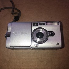 Canon ELPH Z3 Compact APS Film Point Shoot Camera No Battery To Test Part Repair