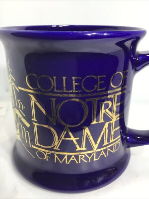 COLLEGE OF NOTRE DAME COFFEE MUG. MUG. COLLEGE NOTRE DAME MD. B247 | eBay
