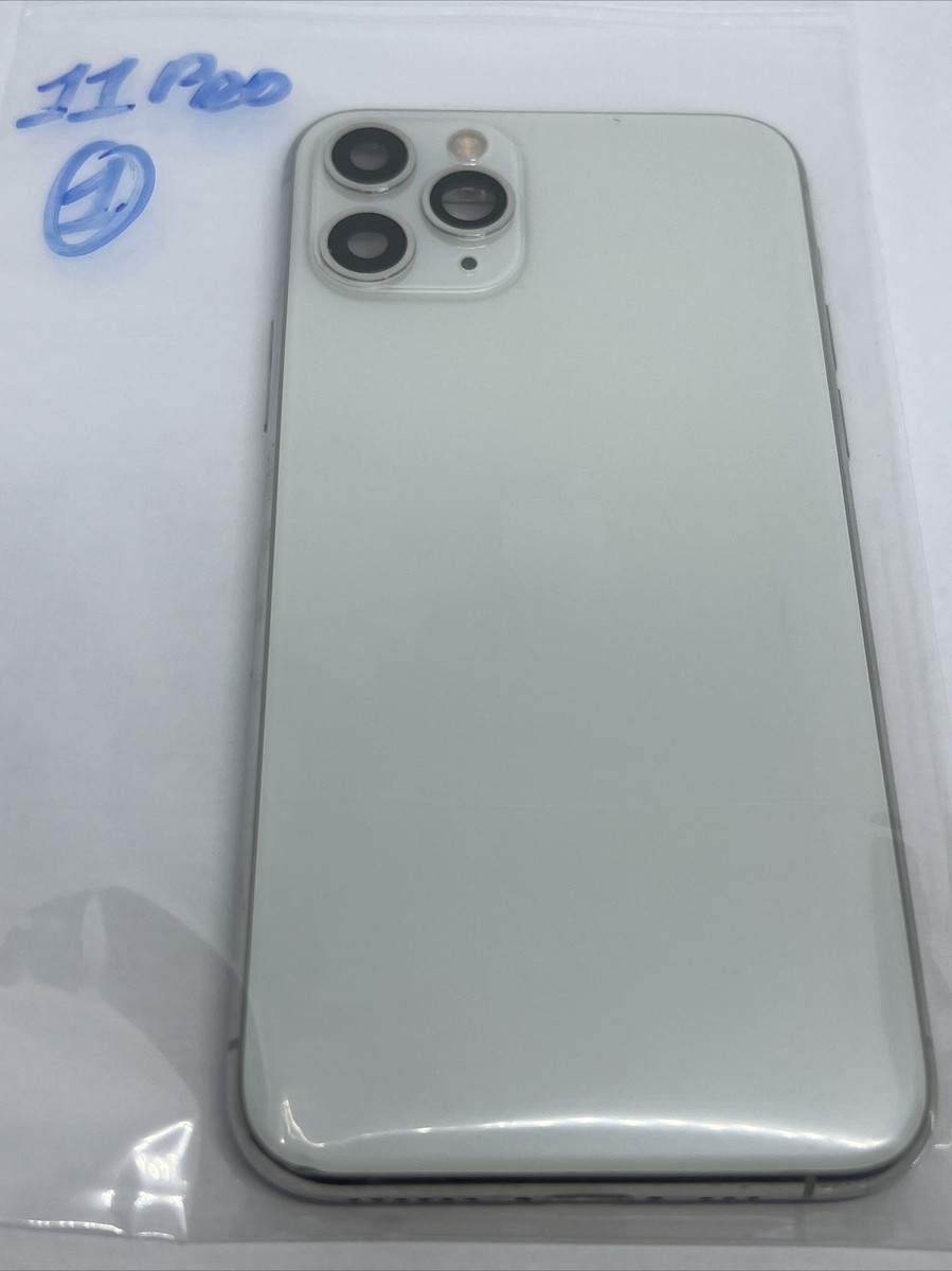 100% Original Apple iPhone 11 Pro Silver Rear Glass OEM Factory