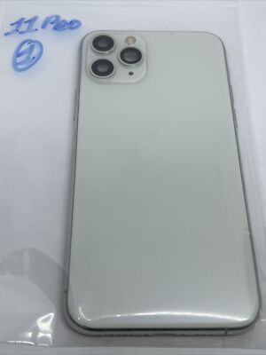 100% Original Apple iPhone 11 Pro Silver Rear Glass OEM Factory