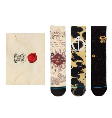 STANCE x HARRY POTTER x Hogwarts Sorting Hat Box Sock Set - Size Large Men 9-13